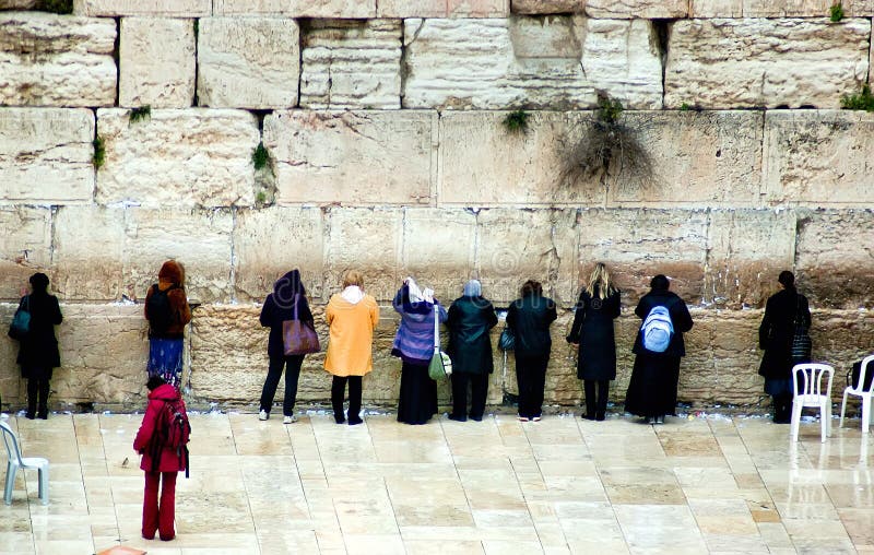 Prayer At The Western Wall Of Temple Editorial Photography Image Of