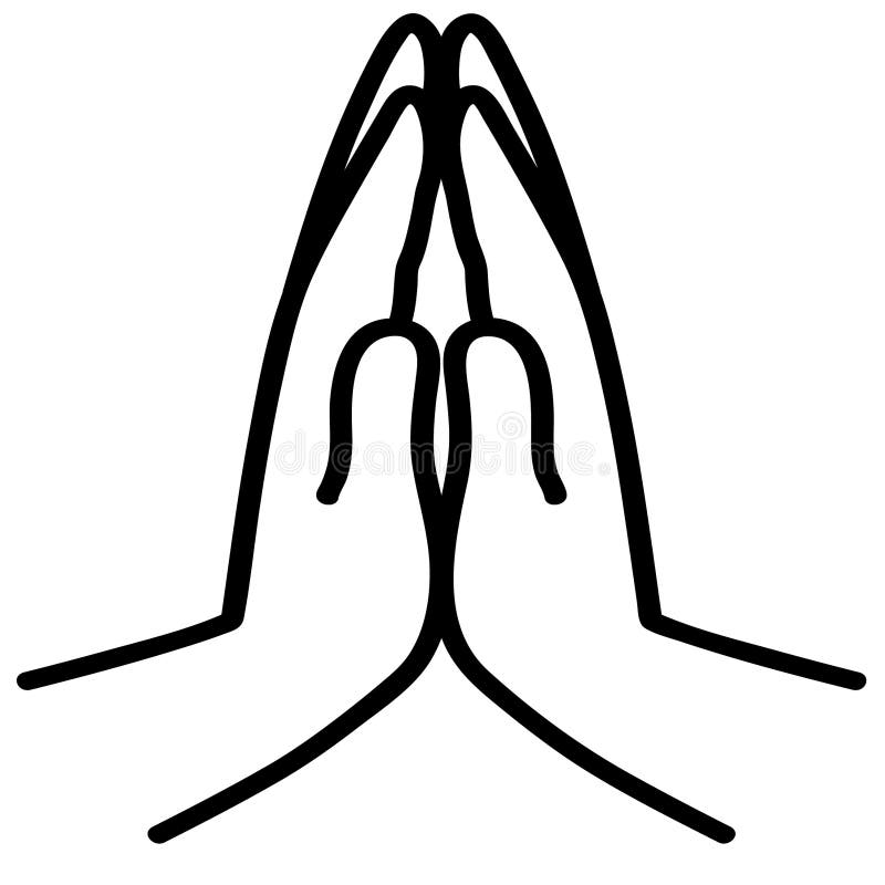 Praying Hands Stock Illustrations – 7,502 Praying Hands Stock ...