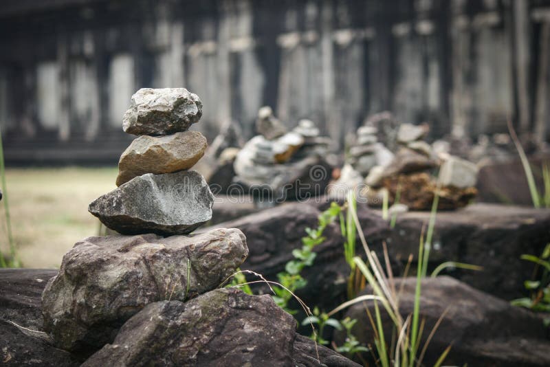 Praying stone in Angkor Wat royalty free stock images Praying stone in Angkor Wat royalty free stock images