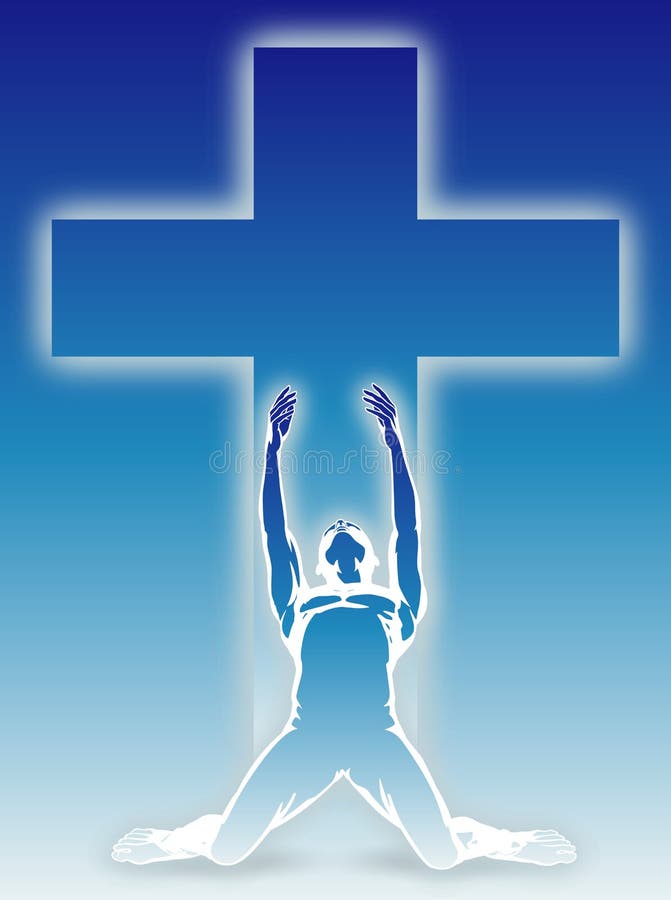 2 Cross Kneel Free Stock Photos Stockfreeimages