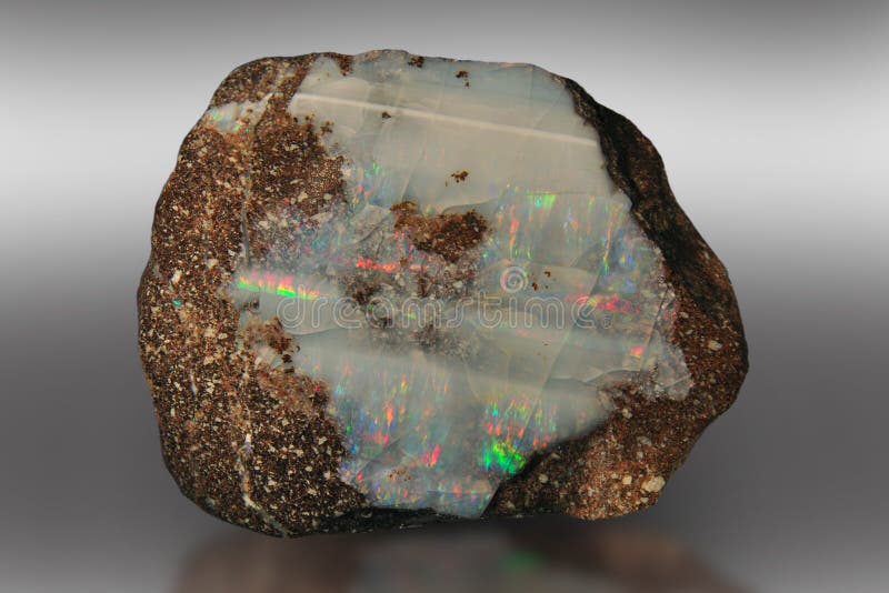 Precious opal.