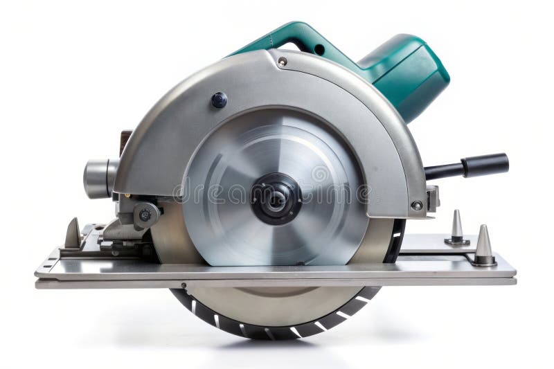 Precision Circular Saw with RazorSharp Blade A ProfessionalGrade Tool for Accurate Cuts royalty free illustration