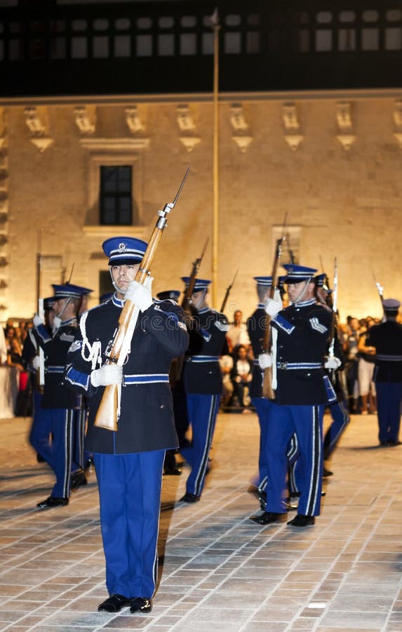 Precision Drill Team editorial stock photo. Image of policeman 16804928