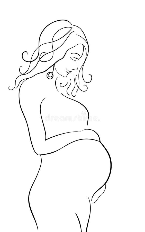 Fainting icon. Symptom of early pregnancy. Pregnant woman falling  unconscious. Hormonal imbalance. Person experience vertigo. Linear black  and RGB Stock Vector Image & Art - Alamy