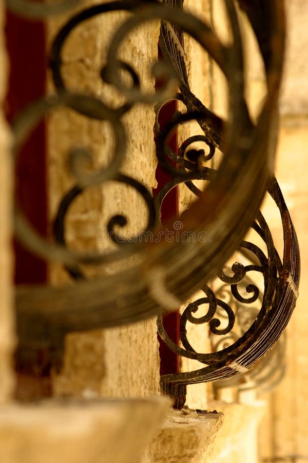 Close up von schwangeren Fenster, Bügeleisen.