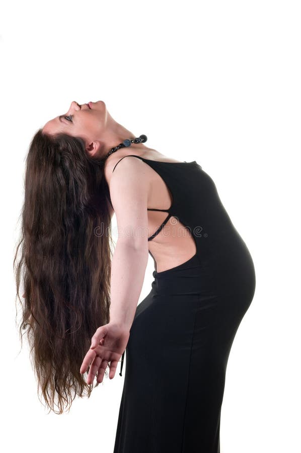 Pregnant woman royalty free stock photography