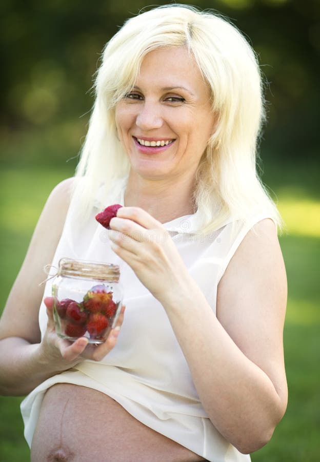 Pregnant woman stock image. Image of happy, motherhood 87581741