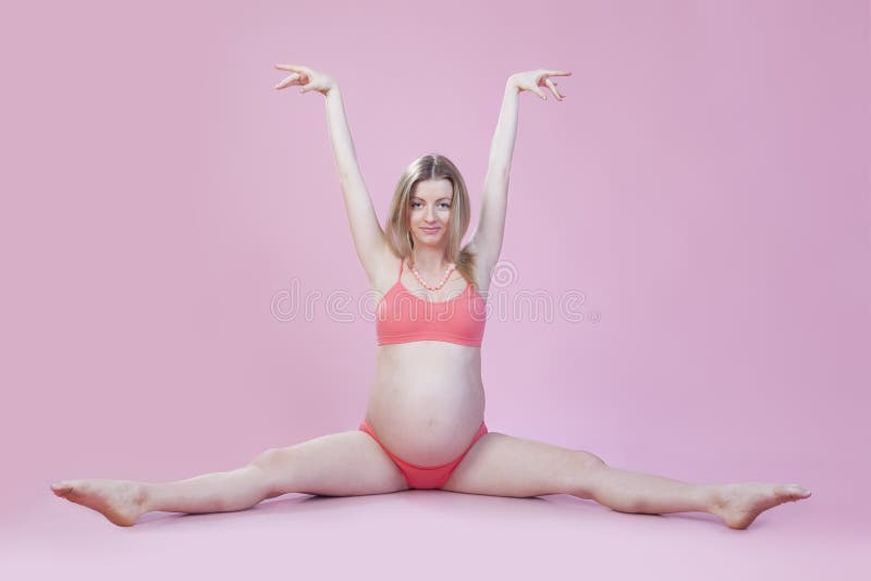 Pregnant woman fitness