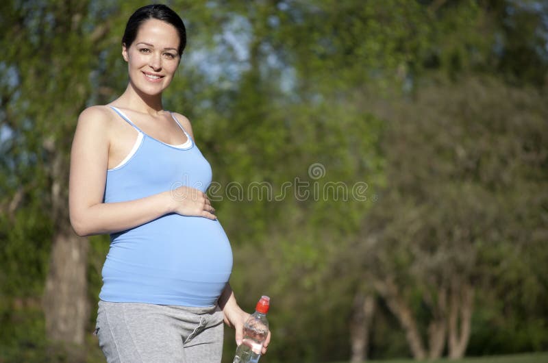 Pregnant woman - healthy