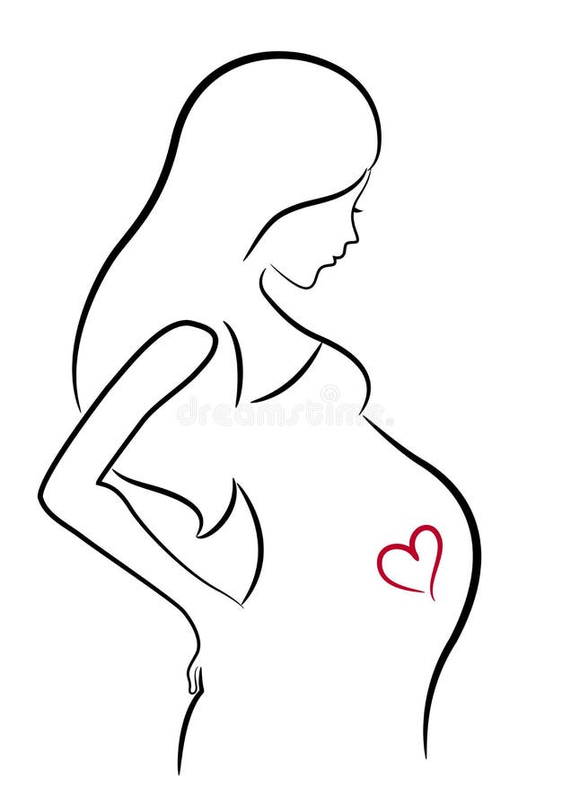 How To Draw Pregnant Women Step by Step Drawing Guide by Dawn  DragoArt