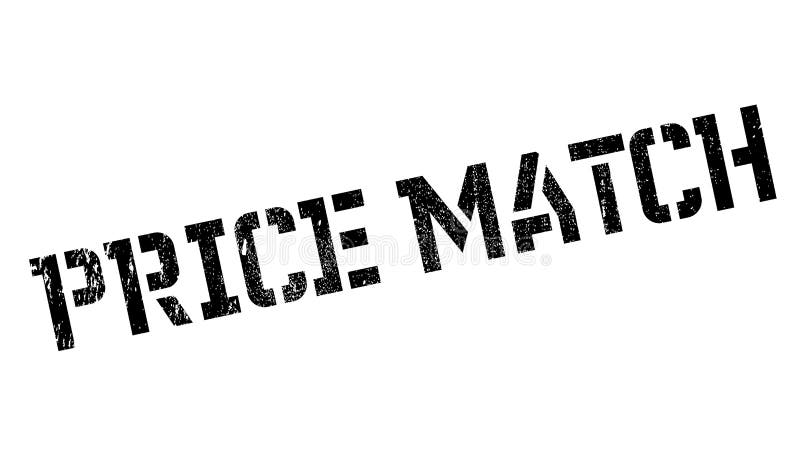 Preis-Matchstempel stock abbildung