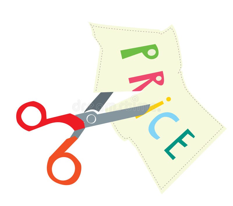 Preisrabattillustration vektor abbildung Preisrabattillustration vektor abbildung