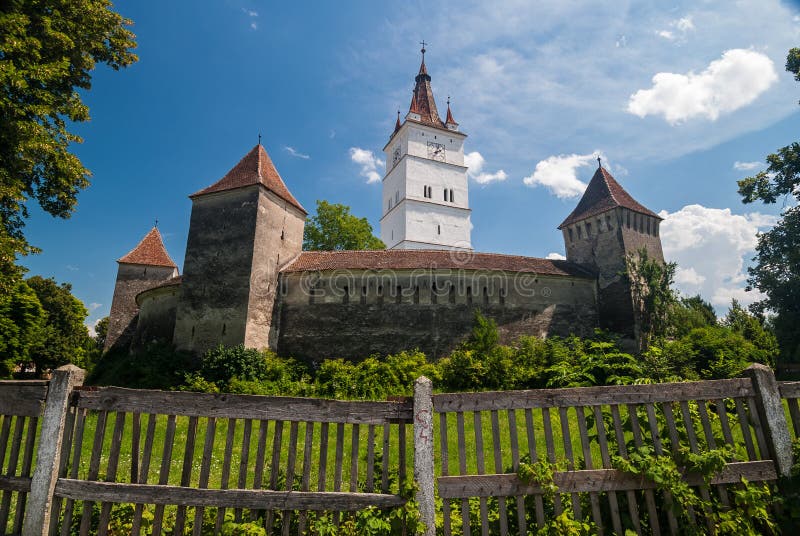 View of the Prejmer Fortified Church, a UNESCO World Heritage site in Transylvania, Romania. View of the Prejmer Fortified Church, a UNESCO World Heritage site in Transylvania, Romania