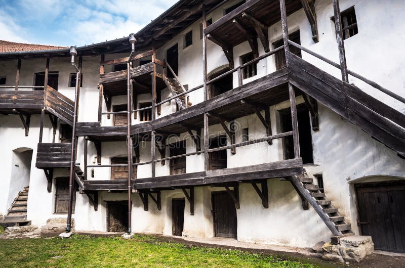 Prejmer Fortress, Transylvania, Romania royalty free stock images Prejmer Fortress, Transylvania, Romania royalty free stock images