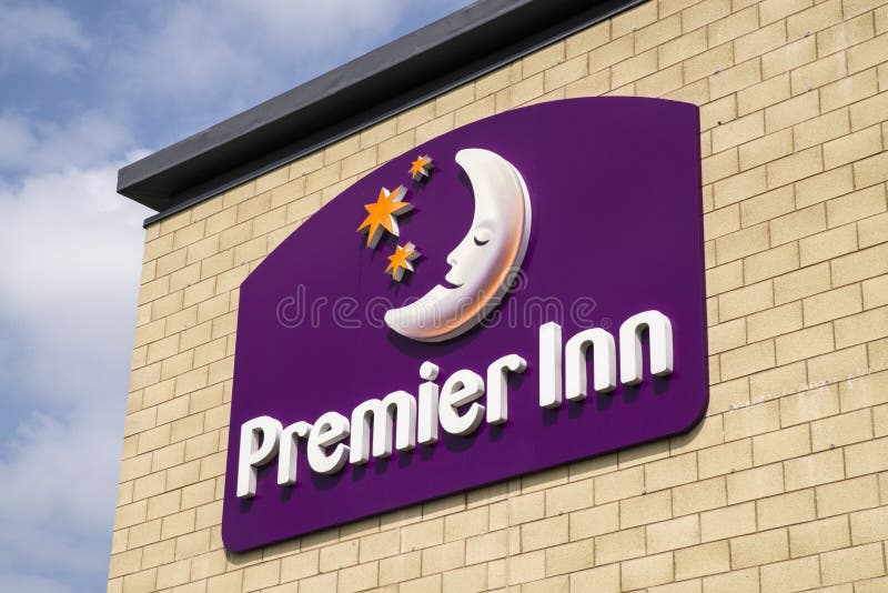 STOKE-ON-TRENT, UK - MAY 28TH 2016: A sign at a Premier Inn hotel in Stoke-on-Trent, on 28th May 2016. STOKE-ON-TRENT, UK - MAY 28TH 2016: A sign at a Premier Inn hotel in Stoke-on-Trent, on 28th May 2016.