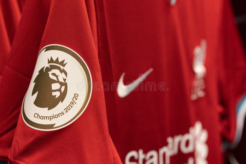 liverpool premier league champions jersey