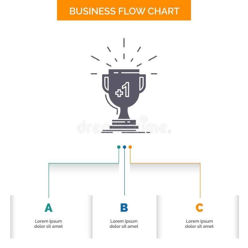 premio, trofeo, vittoria, premio, prima progettazione del diagramma di flusso di affari con 3 punti Icona di glifo per il posto d illustrazione di stock premio, trofeo, vittoria, premio, prima progettazione del diagramma di flusso di affari con 3 punti Icona di glifo per il posto d illustrazione di stock