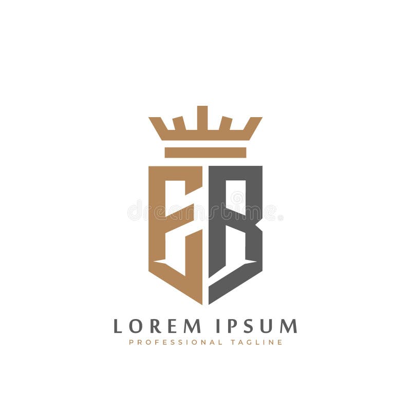 Download Premium ER Monogram Of Two Letters E&R. Elegant Gold ...