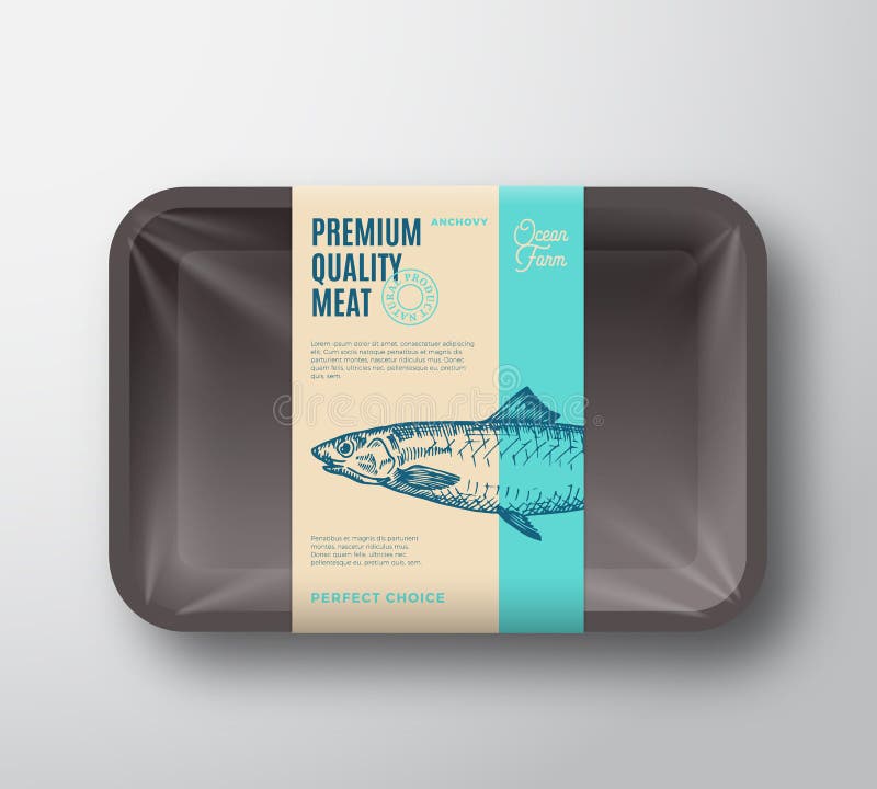 Small Plastic Tray W/ Anchovies Mockup - Free Download Images High Quality  PNG, JPG