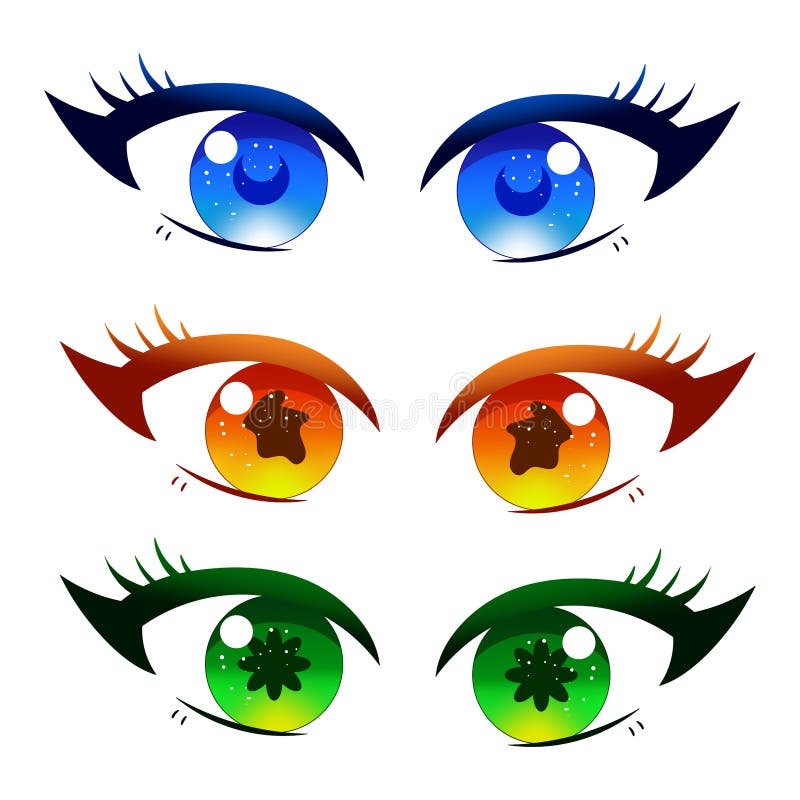 Anime Eye Stock Illustrations – 6,493 Anime Eye Stock Illustrations,  Vectors & Clipart - Dreamstime