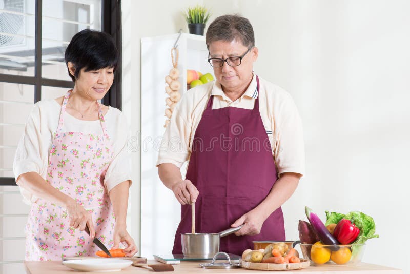 Preparar comida imagens de stock
