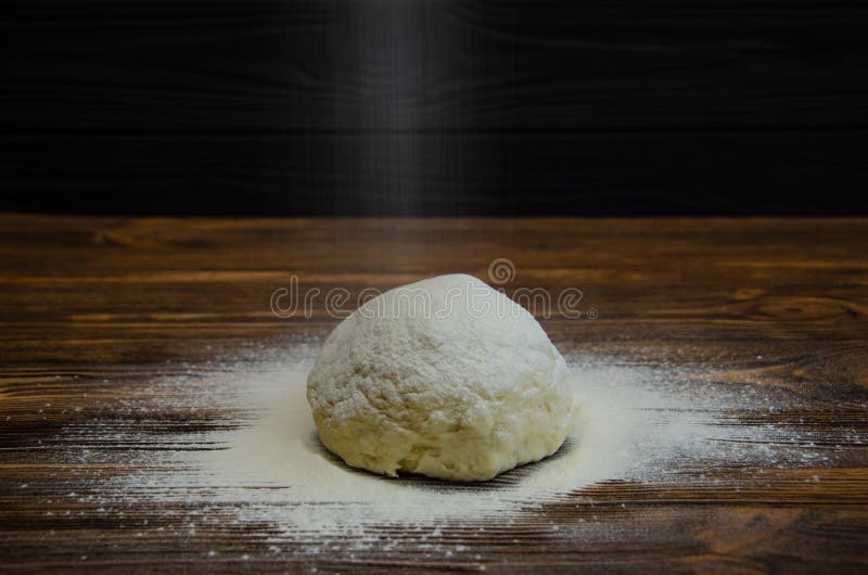 Prepare dough for baking. stock photo. Image of dough 116558924
