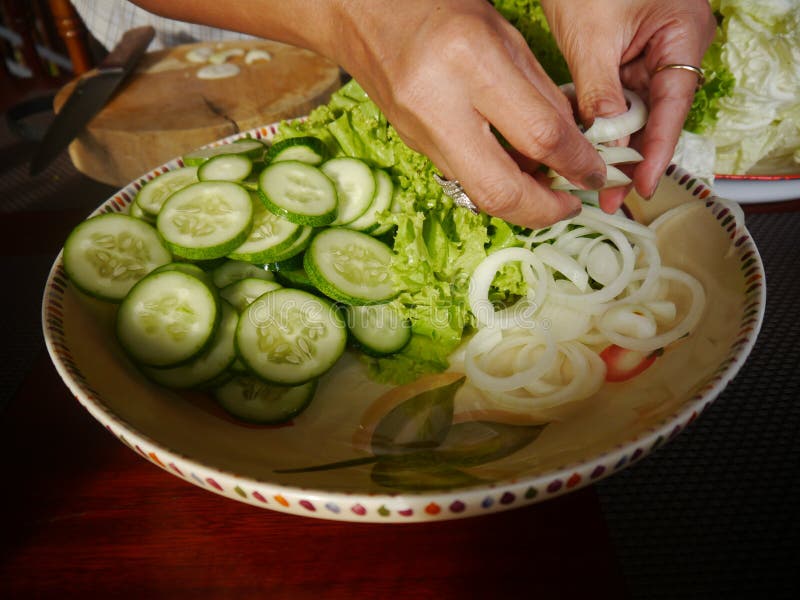 Prepare las verduras para cocinar tailandés fotografía de archivo libre de regalías Prepare las verduras para cocinar tailandés fotografía de archivo libre de regalías