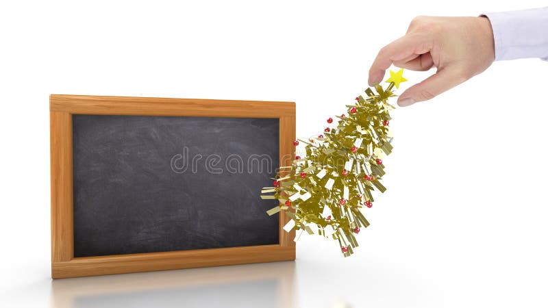 Preparing for Christmas royalty free illustration Preparing for Christmas royalty free illustration