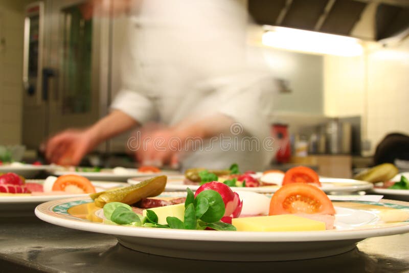 Preparing healthy food2 stock photography