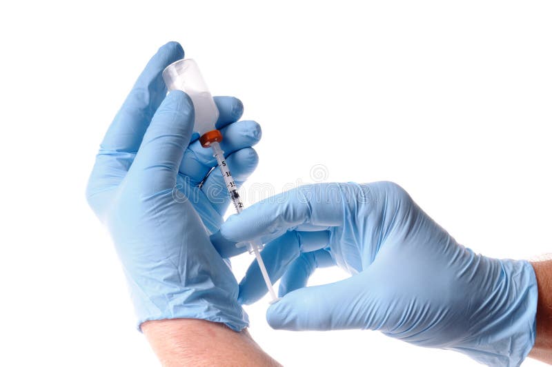 Preparing an insulin injection