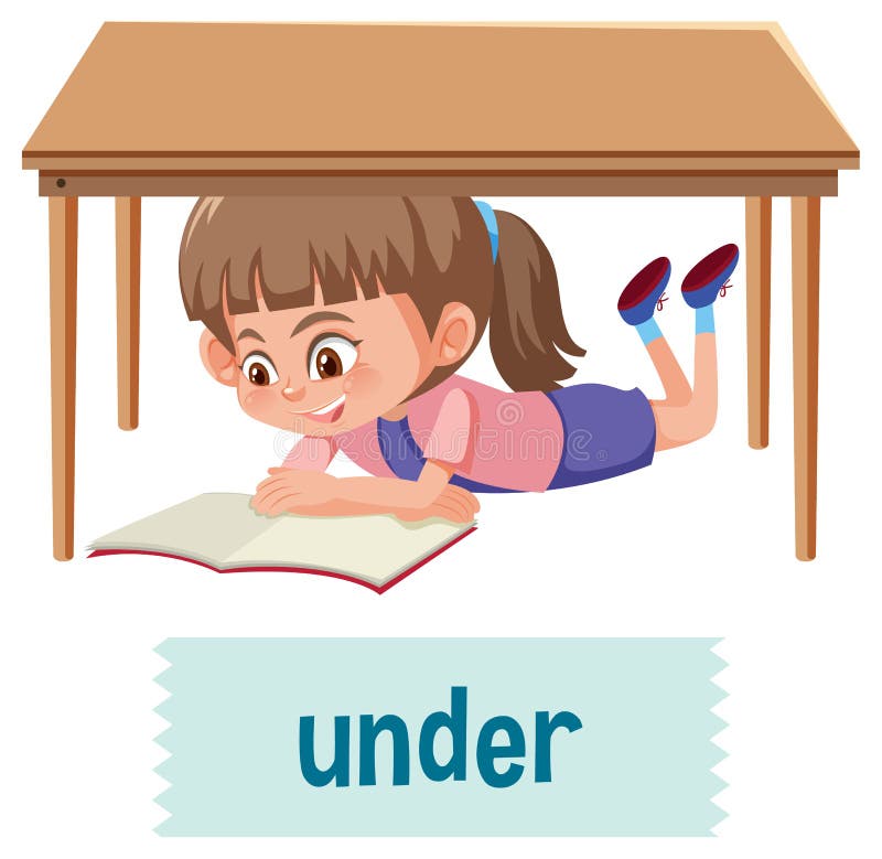 Preposition Table Stock Illustrations – 58 Preposition Table Stock