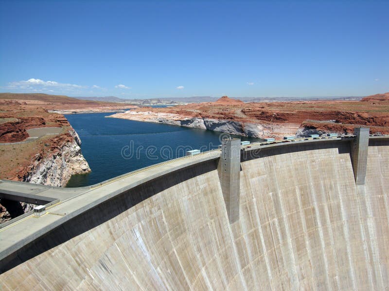 Presa de la barranca de la cañada imágenes de archivo libres de regalías Presa de la barranca de la cañada imágenes de archivo libres de regalías