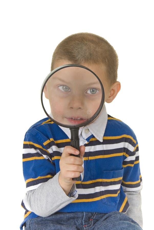 Preschooler curioso del buy sveglio fotografia stock Preschooler curioso del buy sveglio fotografia stock