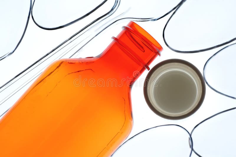 Prescription Bottle and Spoons