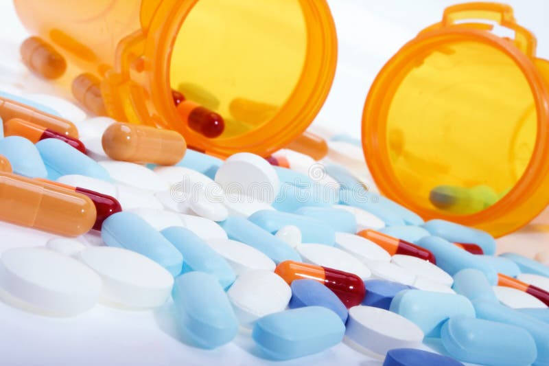 Prescription drugs stock photography
