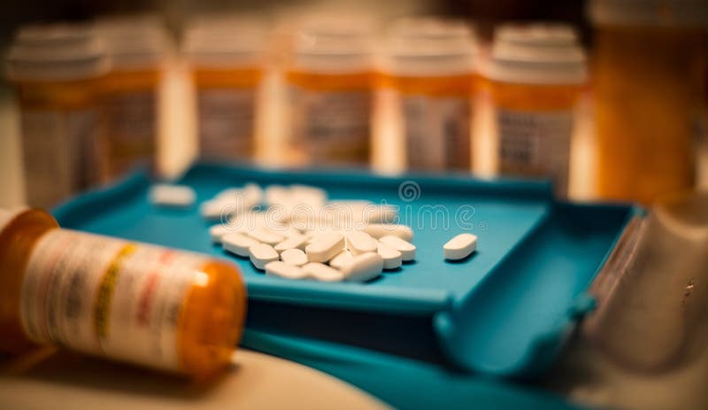 Prescription Medication in a Pharmacy