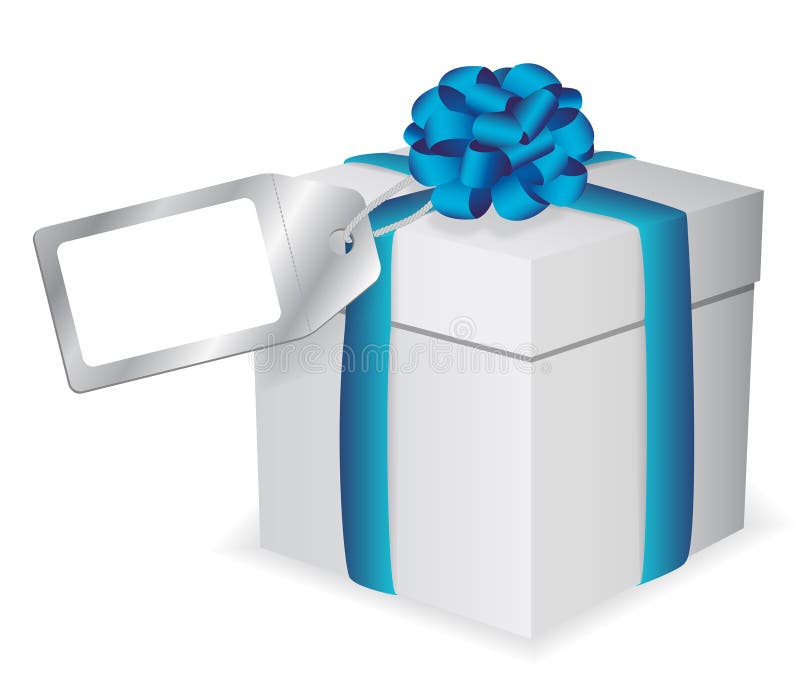 Present box royalty free illustration