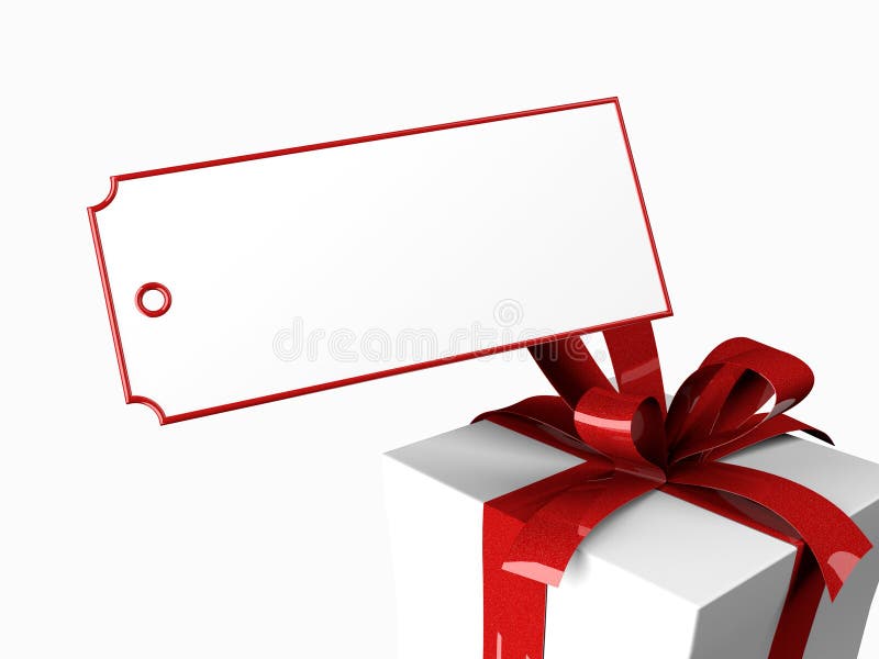 Present with gift tag