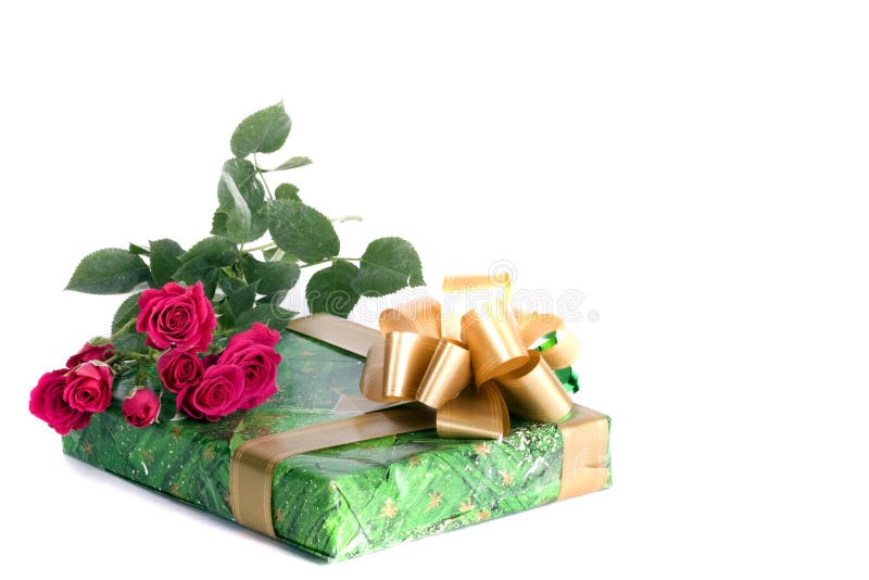 Present and roses