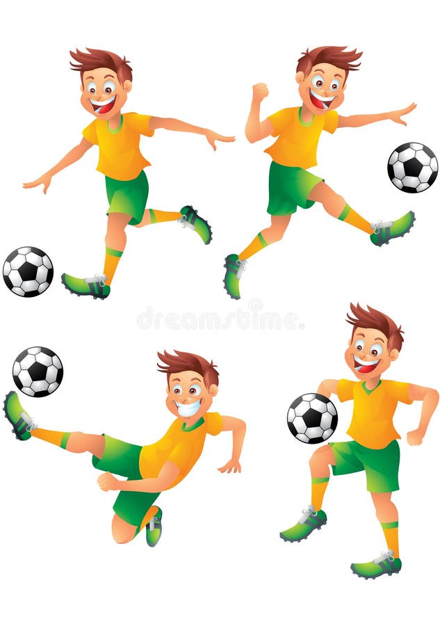 Presentación Del Personaje De Dibujos Animados Del Jugador De Fútbol Del  Brasil Ilustración del Vector - Ilustración de cuenta, retroceso: 69440380