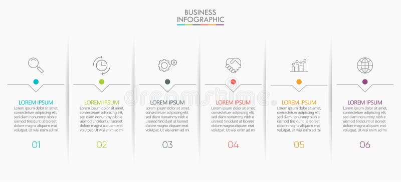 Business data visualization. timeline infographic icons designed for abstract background template milestone element modern diagram process technology digital marketing data presentation chart Vector.