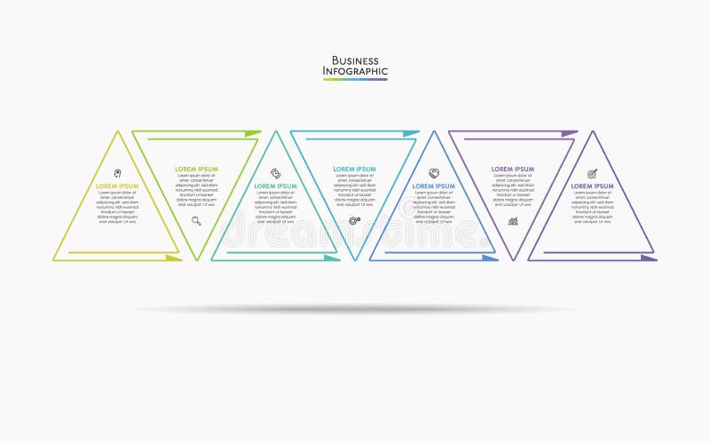 Business data visualization. timeline infographic icons designed for abstract background template milestone element modern diagram process technology digital marketing data presentation chart Vector.
