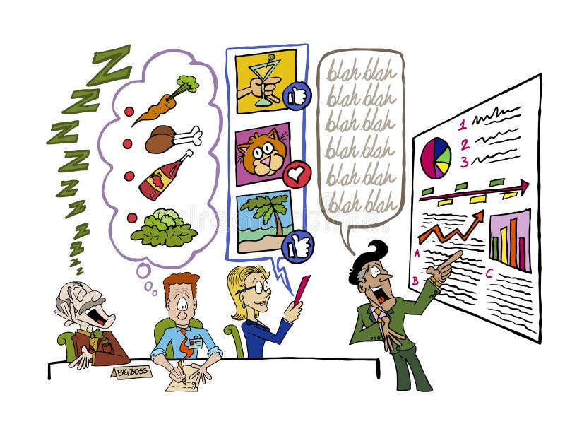 Presentationsexpertis stock illustrationer Presentationsexpertis stock illustrationer