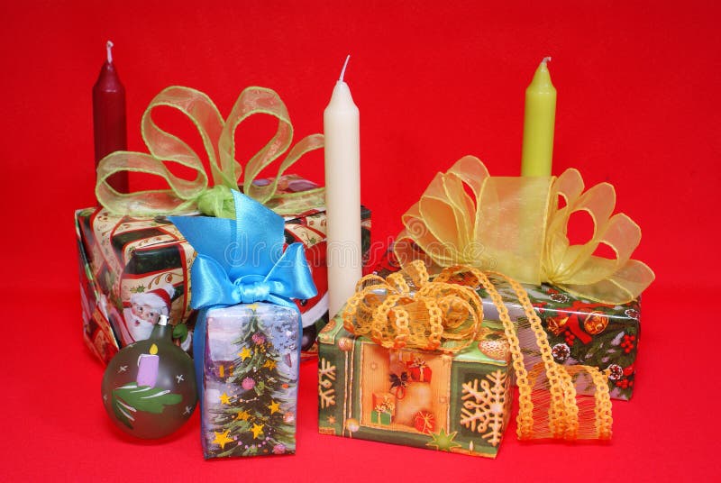 Presentes do Natal imagem de stock Presentes do Natal imagem de stock