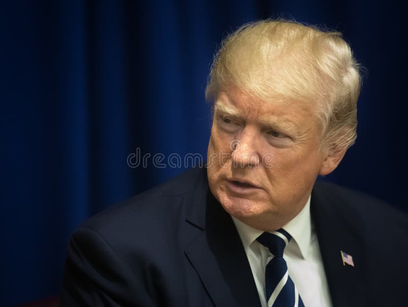 President av Förenta staterna Donald Trump arkivfoto President av Förenta staterna Donald Trump arkivfoto
