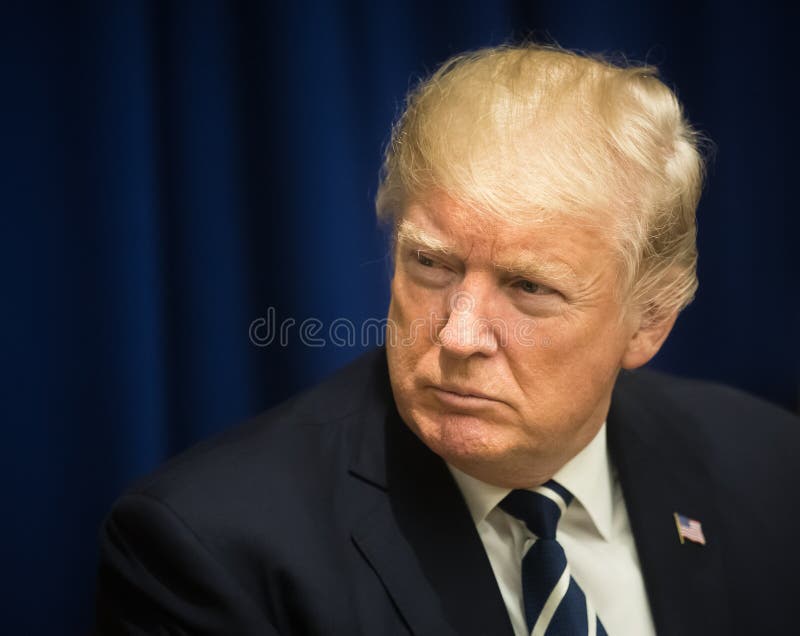 President av Förenta staterna Donald Trump arkivfoto President av Förenta staterna Donald Trump arkivfoto
