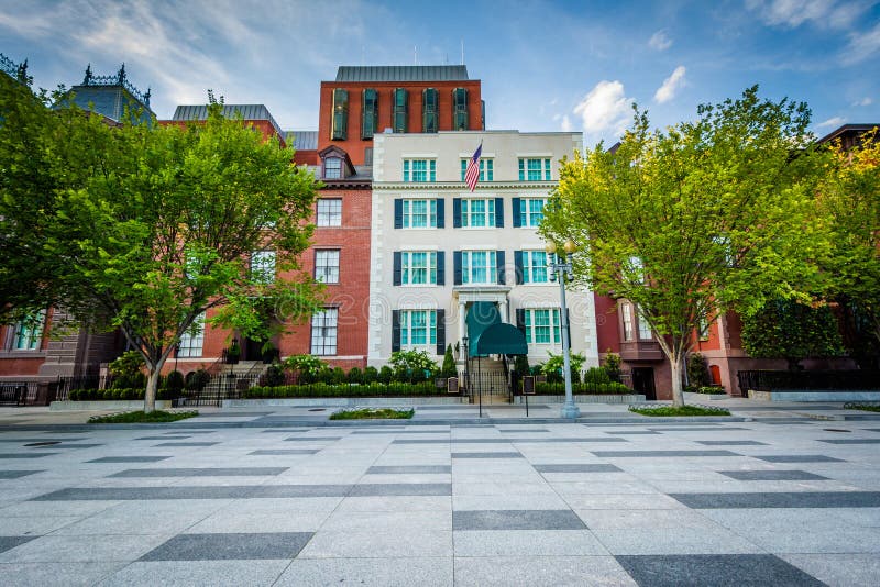 The President`s Guest House Blair House in Washington, DC. Stock Image