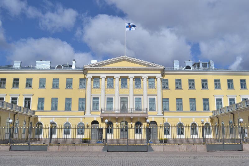 Presidential Palace Helsinki Finland royalty free stock images Presidential Palace Helsinki Finland royalty free stock images