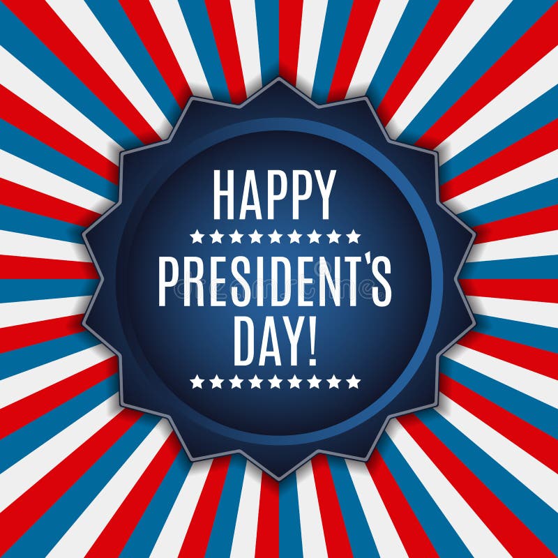 Presidents Day in USA Background. Can Be Used As Banner or Poste Stock ...