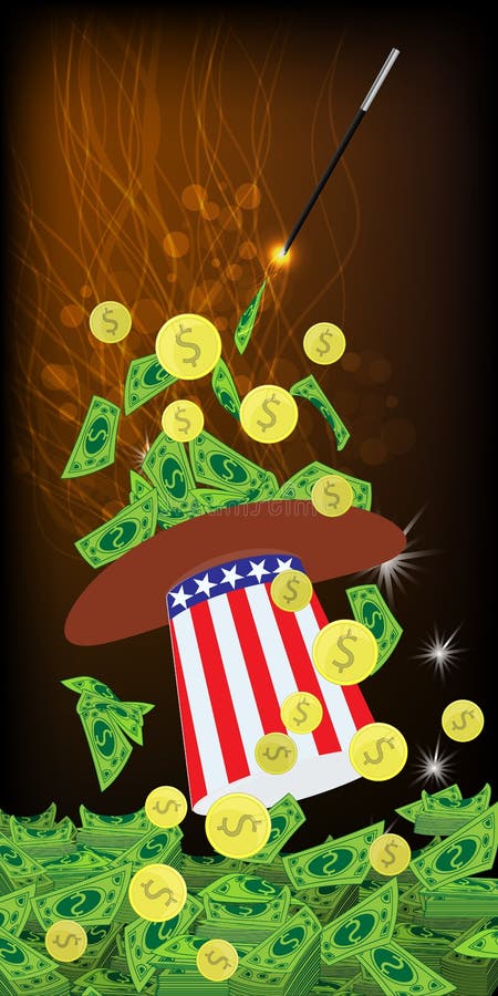 PRESIDENTS- HATTAR USA MAGI OCH MIRAKEL royaltyfri illustrationer PRESIDENTS- HATTAR USA MAGI OCH MIRAKEL royaltyfri illustrationer
